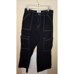 Tilly's RSQ Super Baggy Wide Leg Cargo Pants 90's Pop Culture